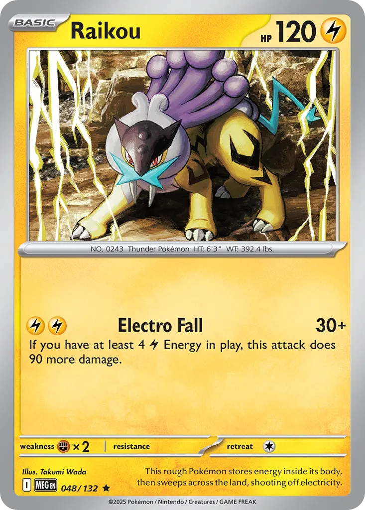 Raikou 048/132 ME01