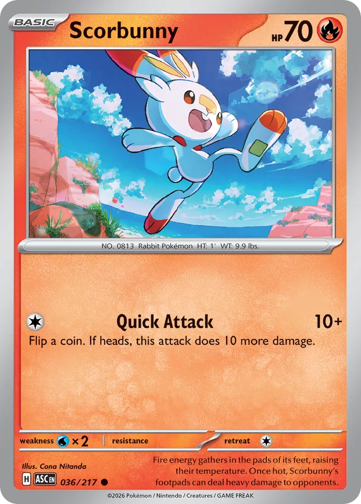 Scorbunny 036/217 ME03