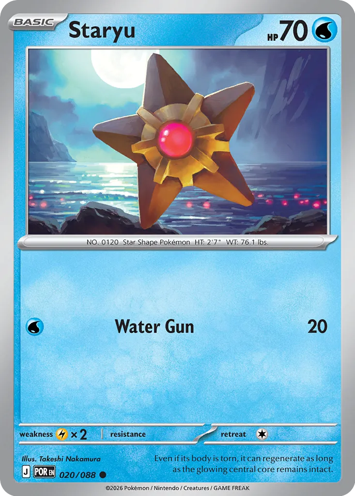 Staryu 020/088 ME04