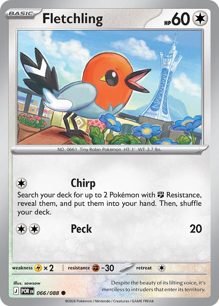 Fletchling 066/088 ME04