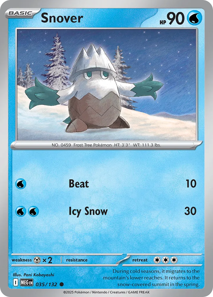 Snover 035/132 ME01
