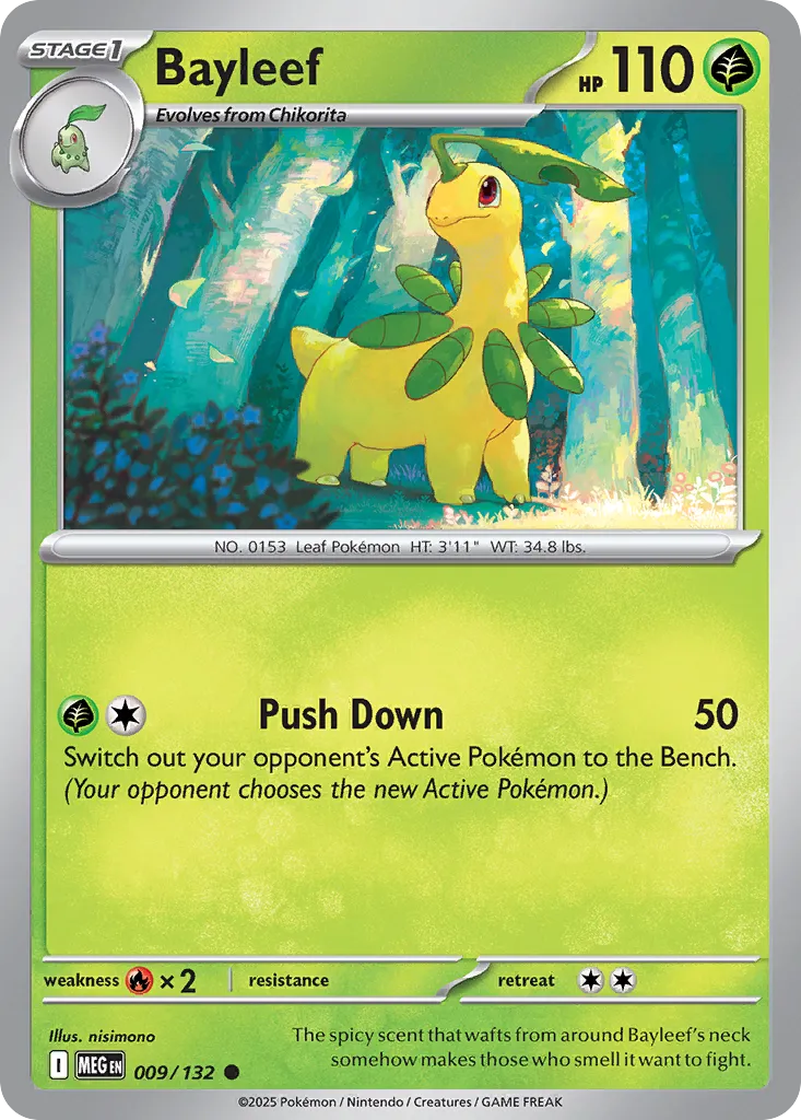 Bayleef 009/132 ME01