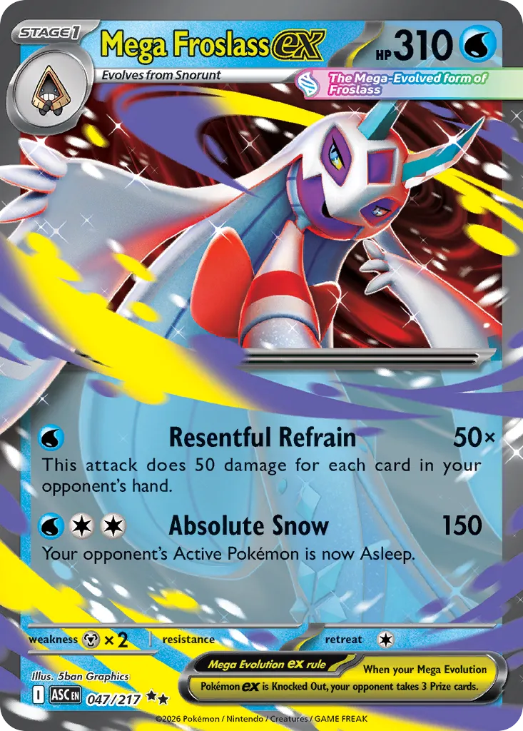 Mega Froslass ex 047/217 ME03