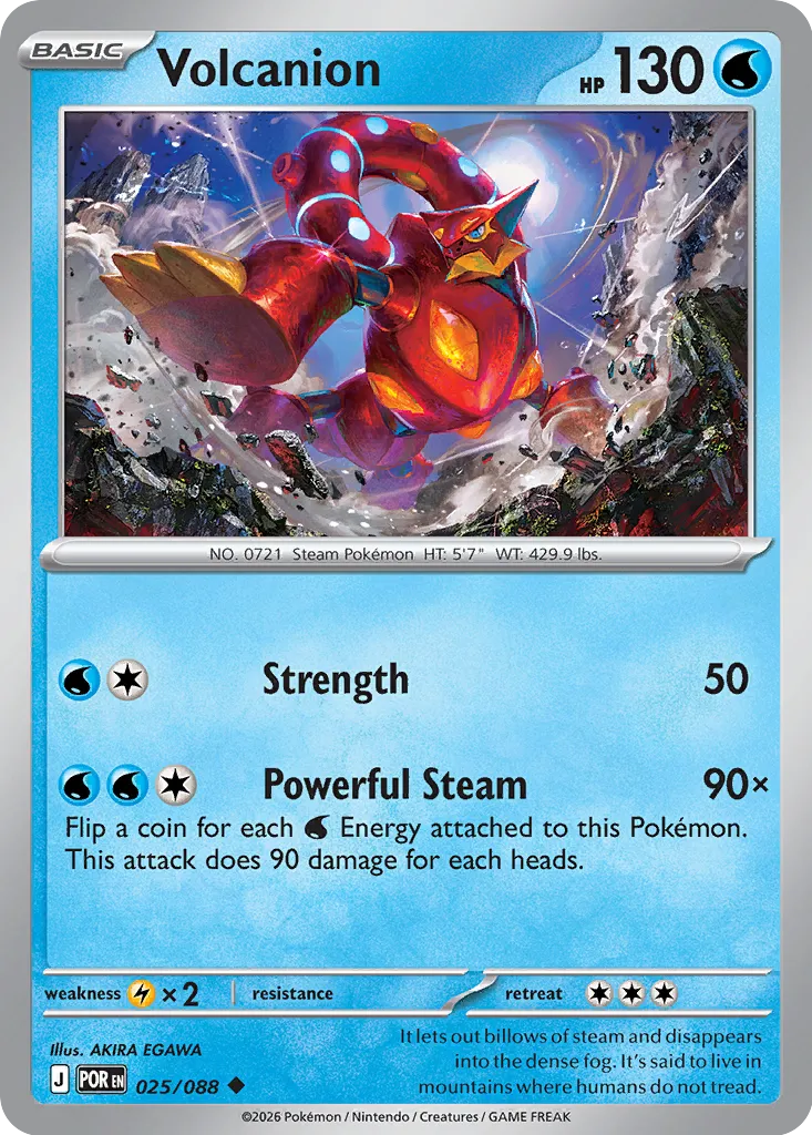 Volcanion 025/088 ME04