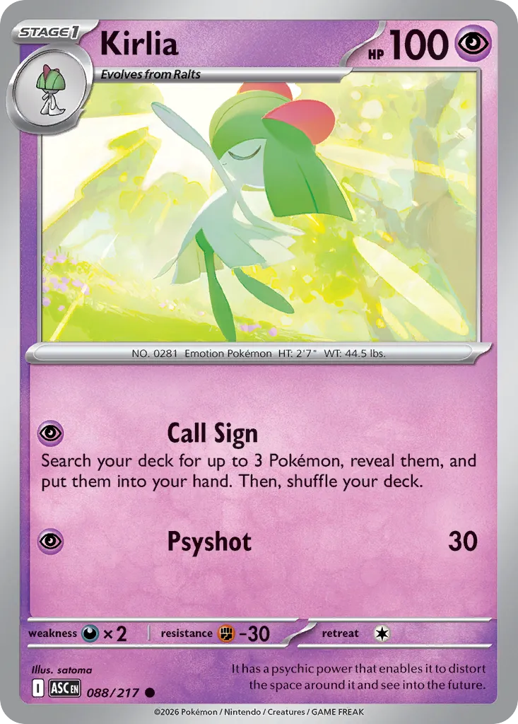 Kirlia 088/217 ME03
