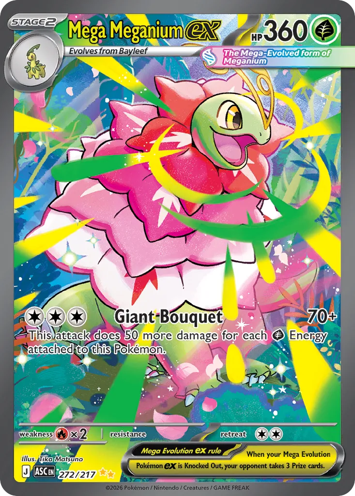 Mega Meganium ex 272/217 ME03