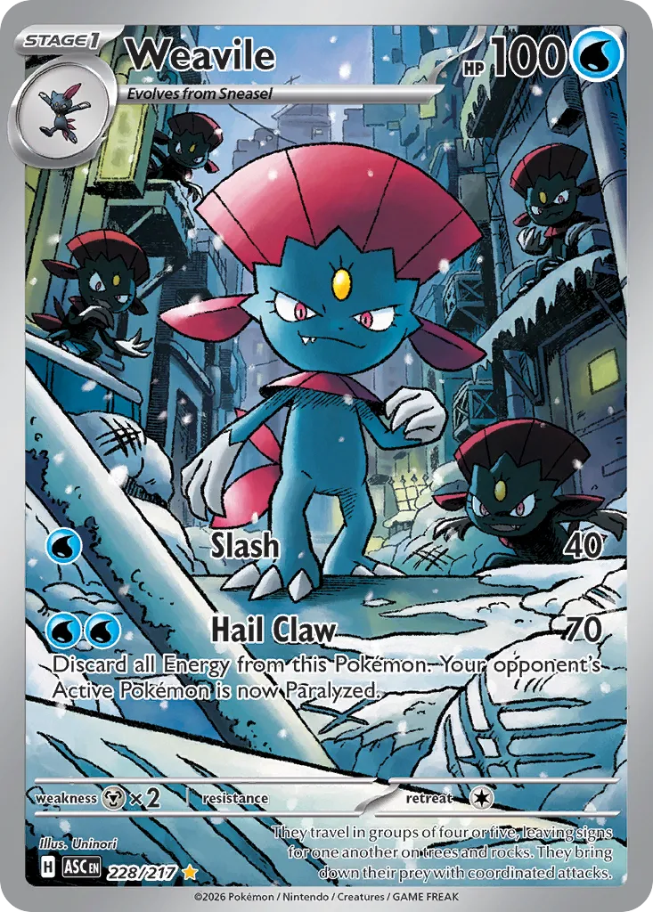 Weavile 228/217 ME03