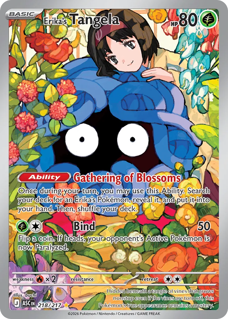 Erika's Tangela 218/217 ME03