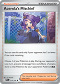 Acerola’s mischief 113/132 ME01