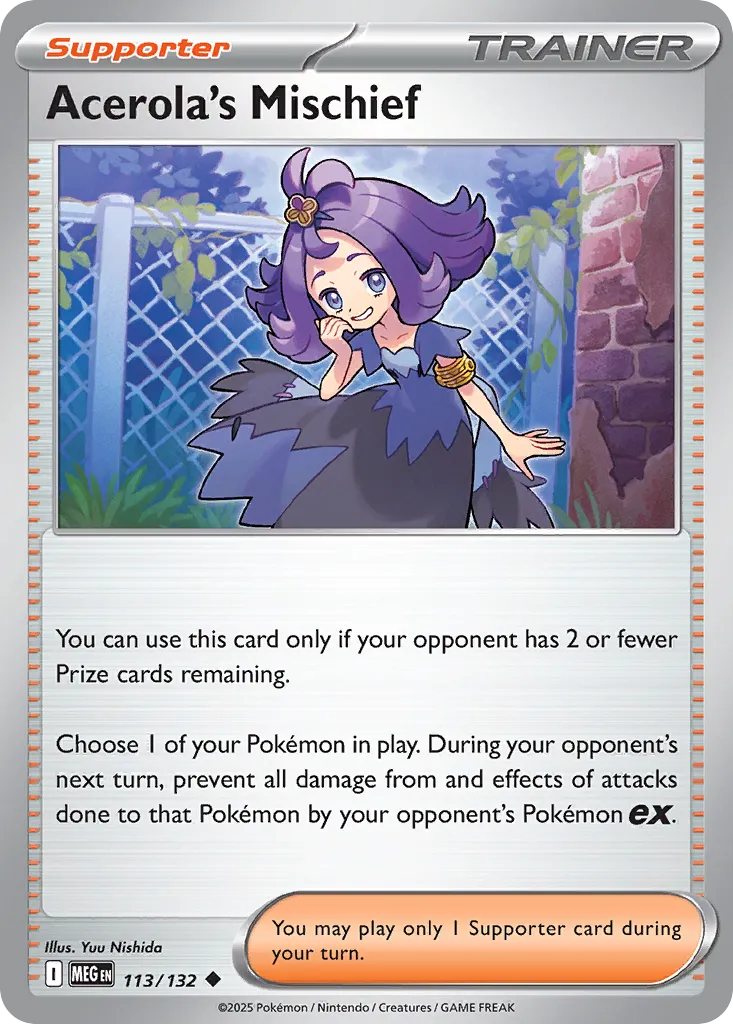 Acerola’s mischief 113/132 ME01
