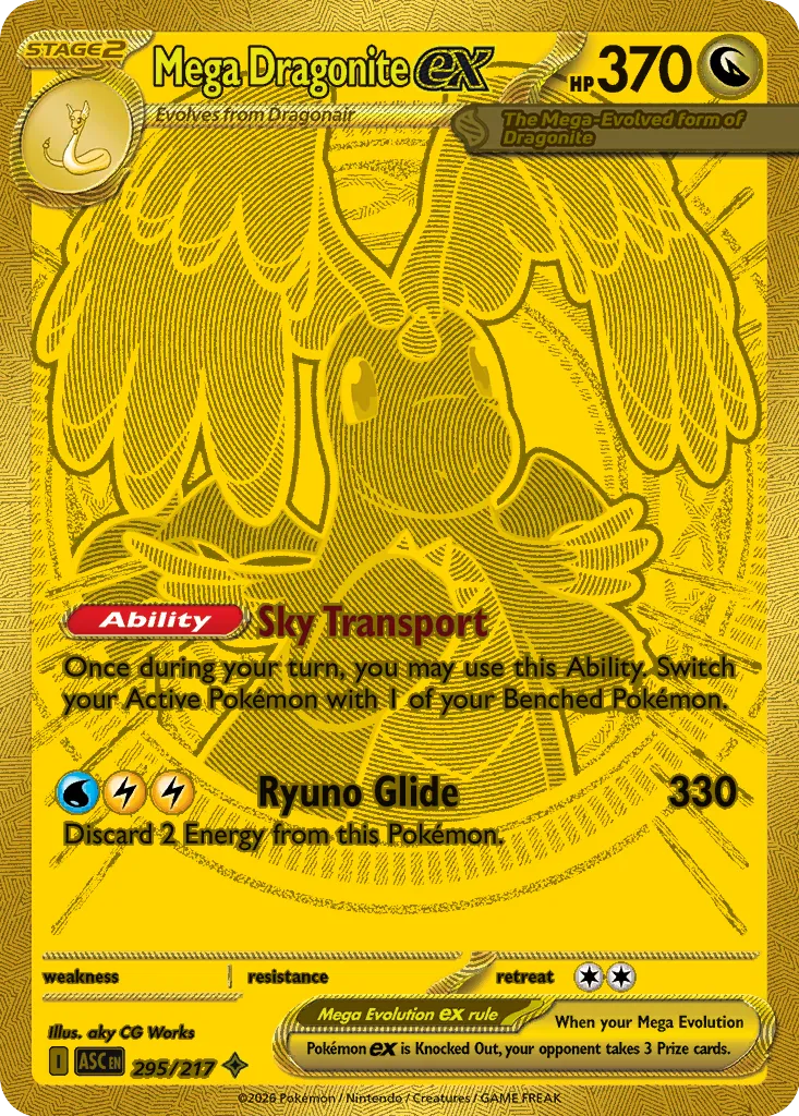 Mega Dragonite ex 295/217 ME03
