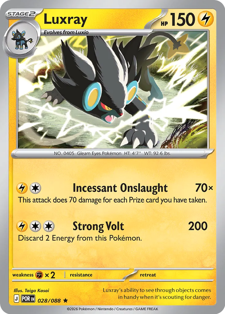 Luxray 028/088 ME04