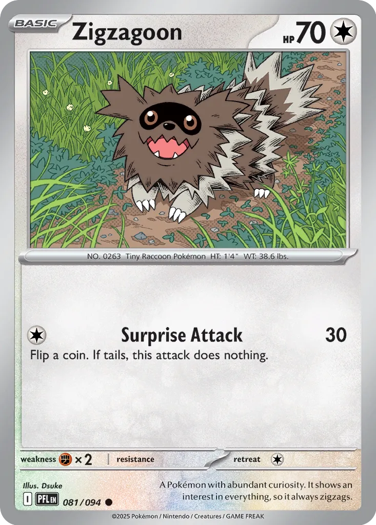 Zigzagoon 081/094 ME02