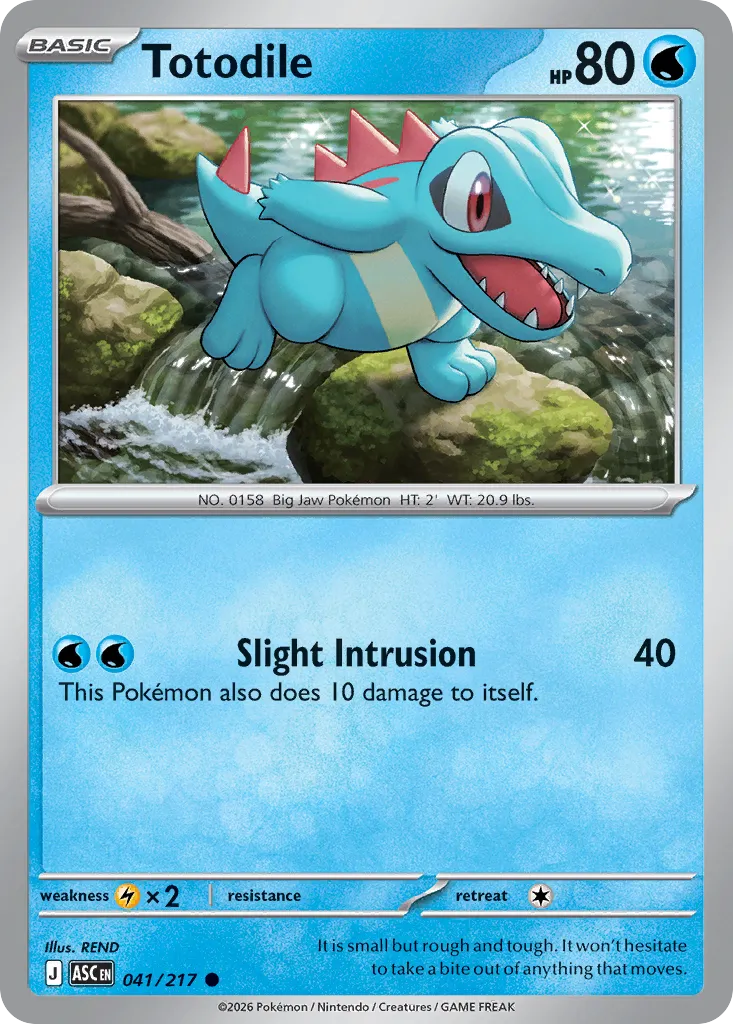 Totodile 041/217 ME03