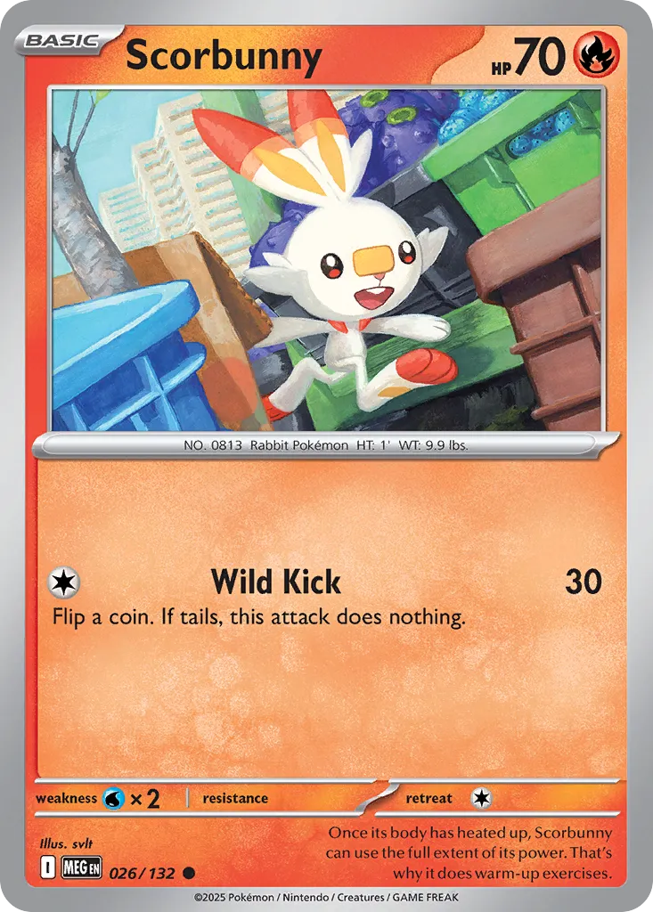 Scorbunny 026/132 ME01