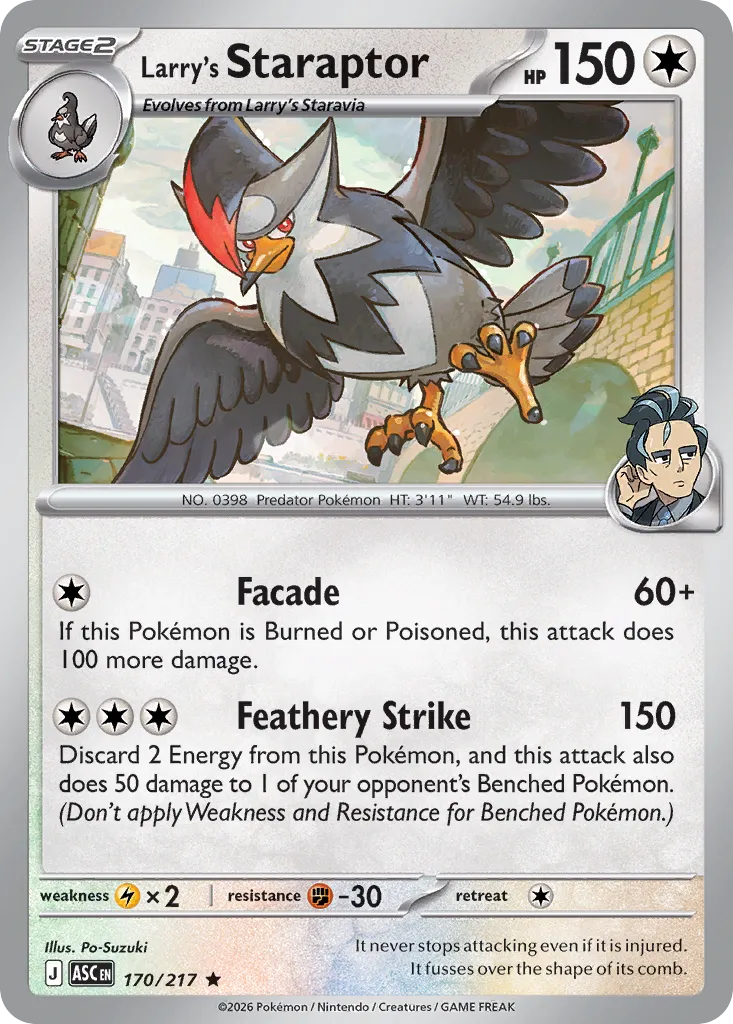 Larry’s Staraptor 170/217 ME03