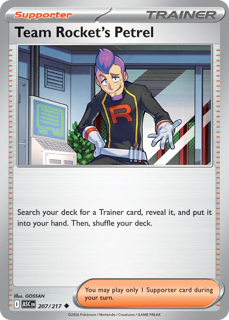Team Rocket’s Petrel 207/217 ME03