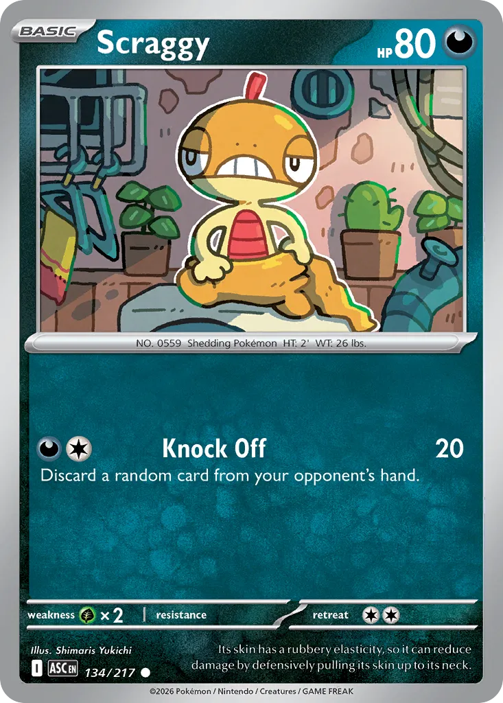 Scraggy 134/217 ME03