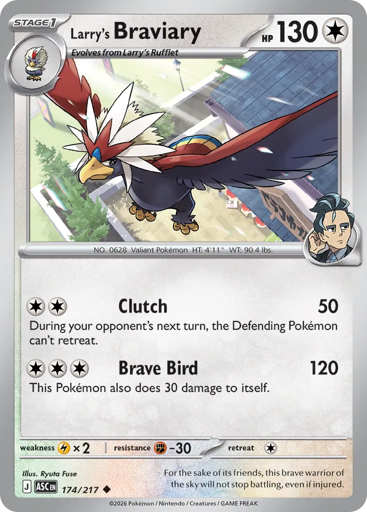 Larry’s Braviary 174/217 ME03