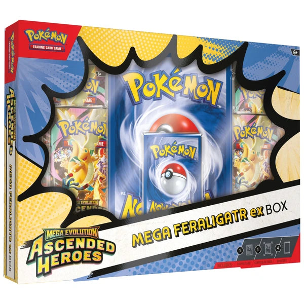 Ascended Hero’s Mega Feraligatr ex Box