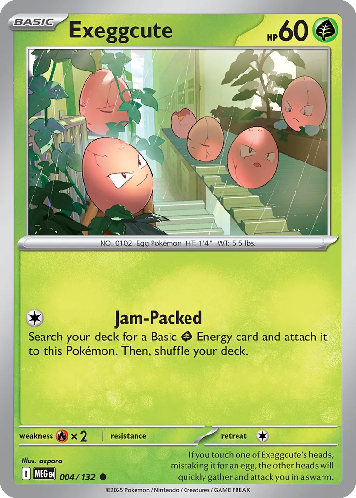 Exeggcute 004/132 ME01