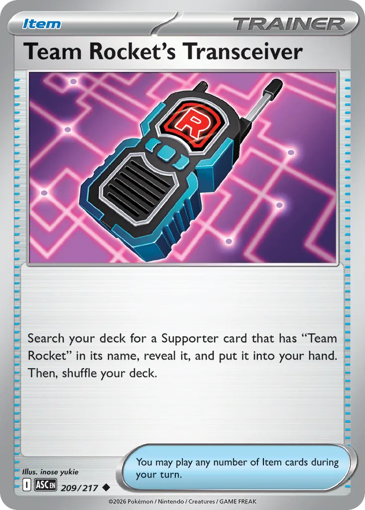 Team Rocket’s Transceiver 209/217 ME03