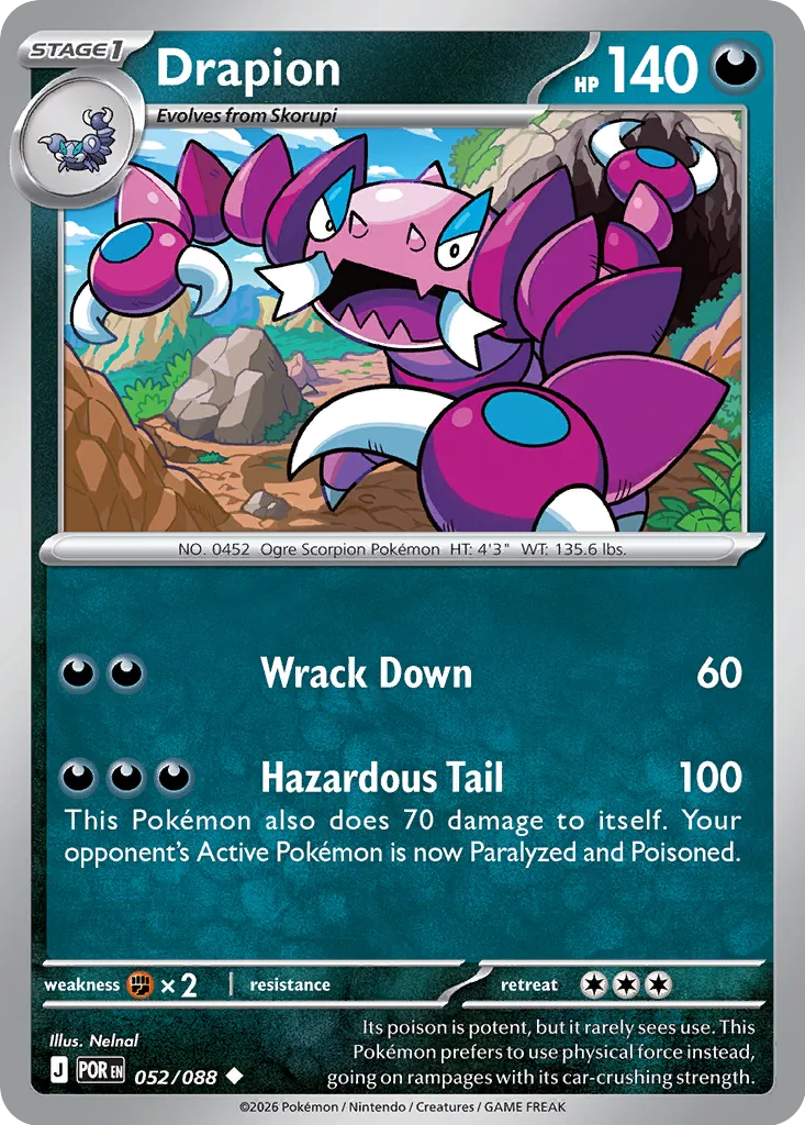 Drapion 052/088 ME04