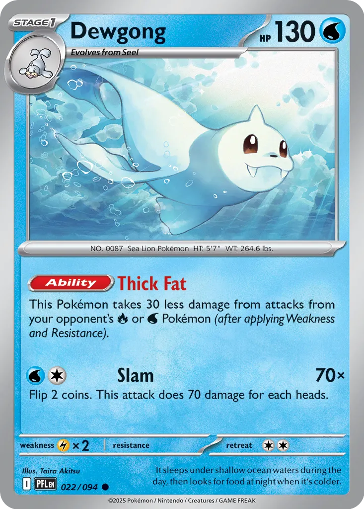 Dewgong 022/094 ME02