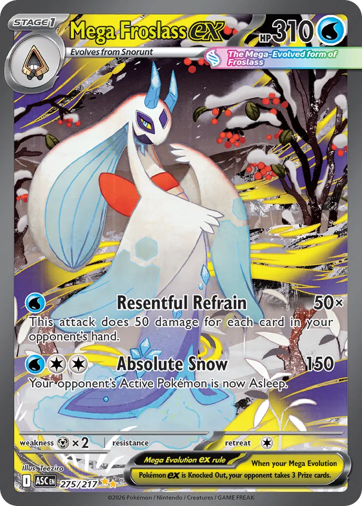 Mega Froslass ex 275/217 ME03