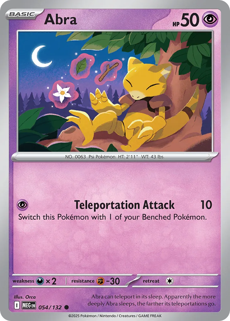 Abra 054/132 ME01