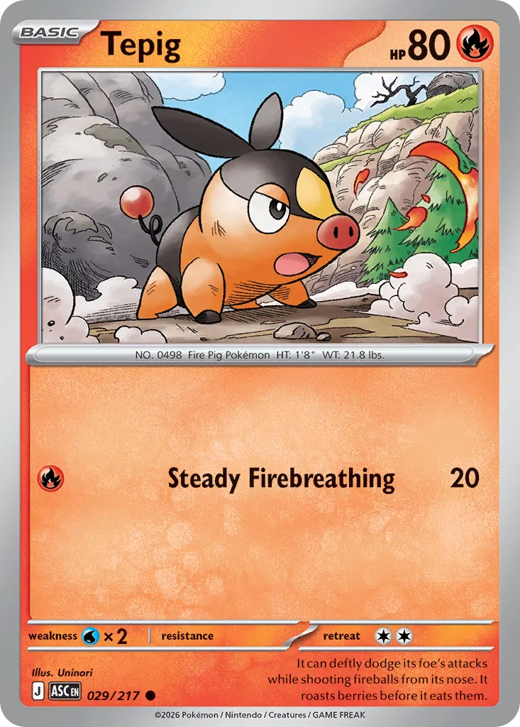 Tepig 029/217 ME03