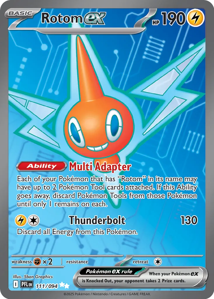 Rotom ex UR 111/094 ME02