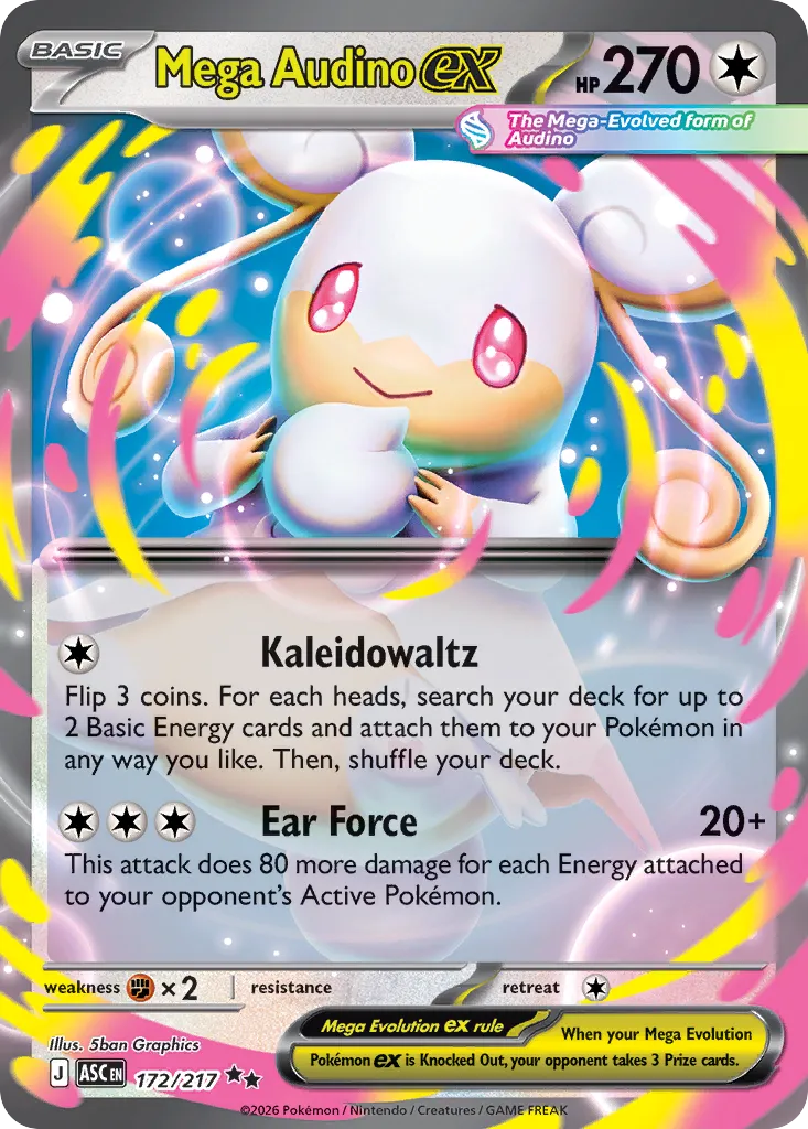 Mega Audino ex 172/217 ME03