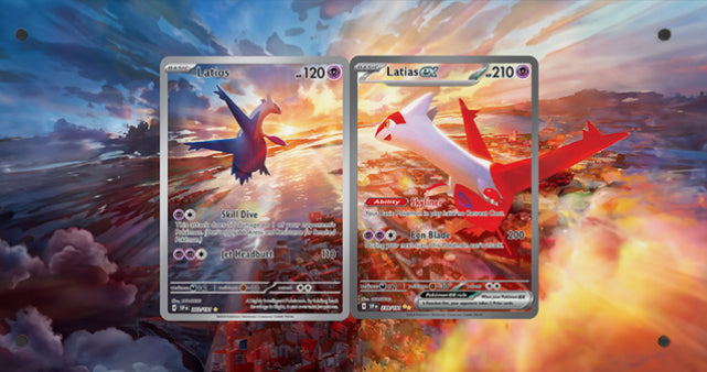 Latios 203/191 and Latias ex 239/191 Surging Sparks Duo English NM
