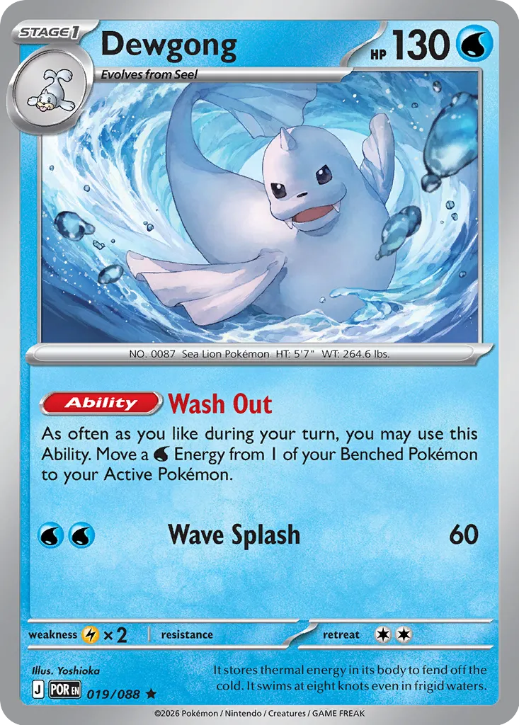 Dewgong 019/088 ME04