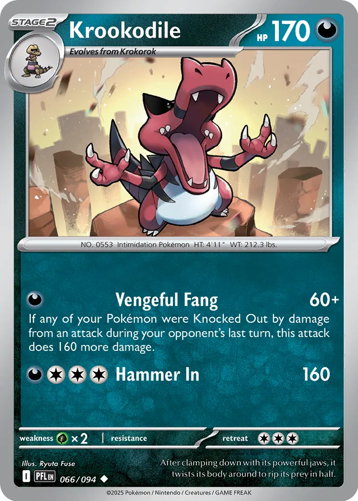 Krookodile 066/094 ME02