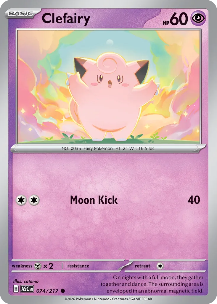 Clefairy 074/217 ME03