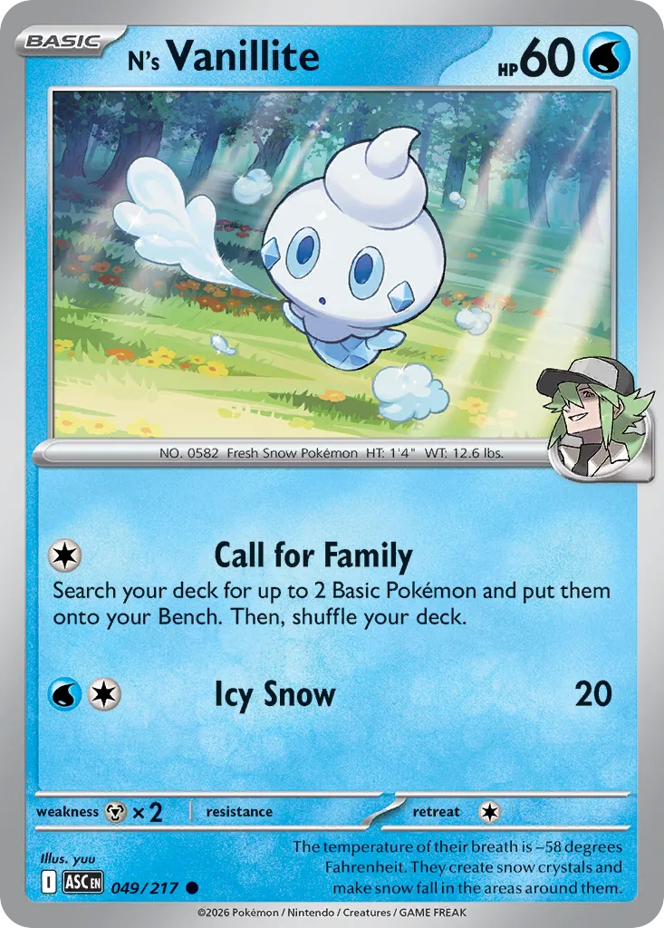 N’s Vanillite 049/217 ME03