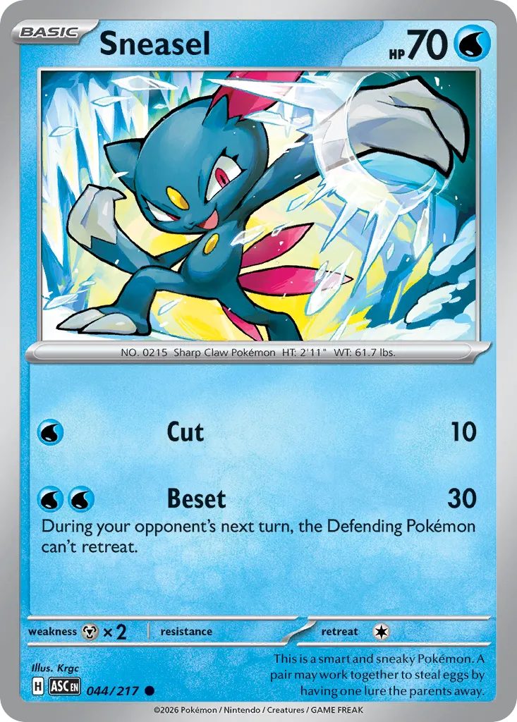 Sneasel 044/217 ME03