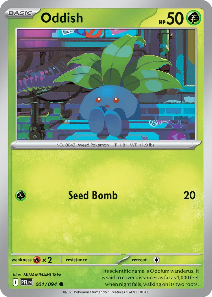 Oddish 001/094 ME02