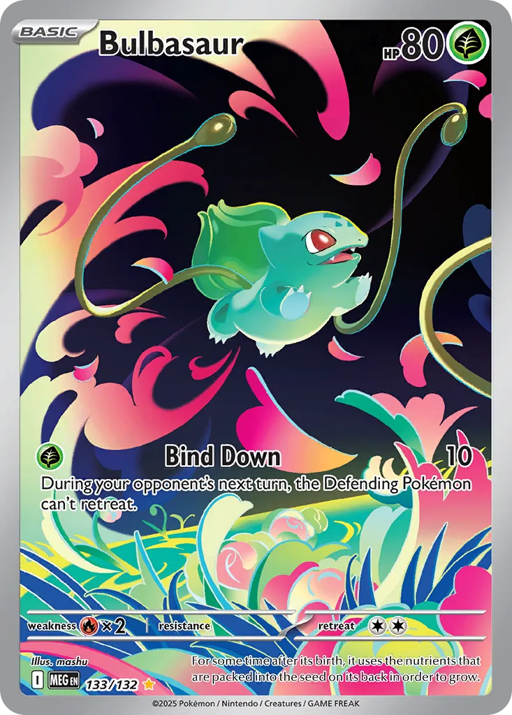Bulbasaur IR 133/132 ME01