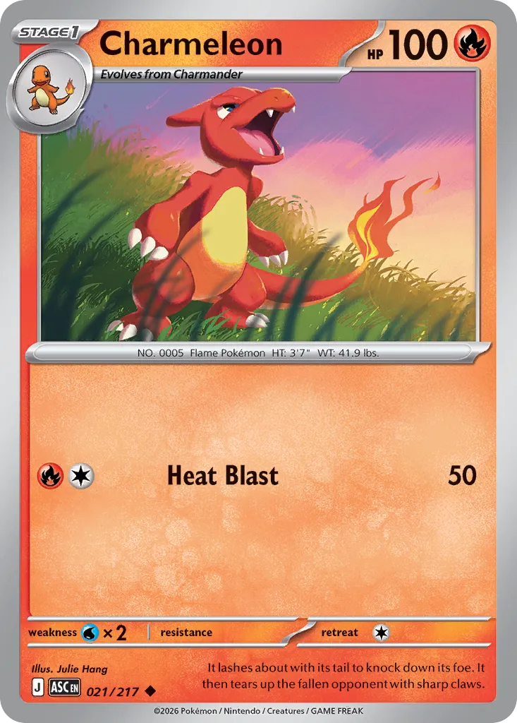 Charmeleon 021/217 ME03
