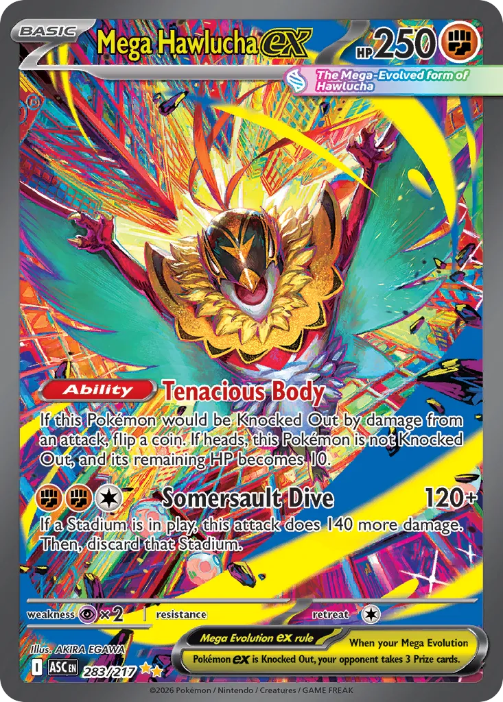 Mega Hawlucha ex 283/217 ME03