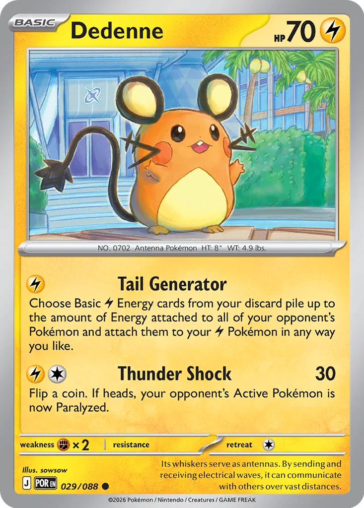 Dedenne 029/088 ME04