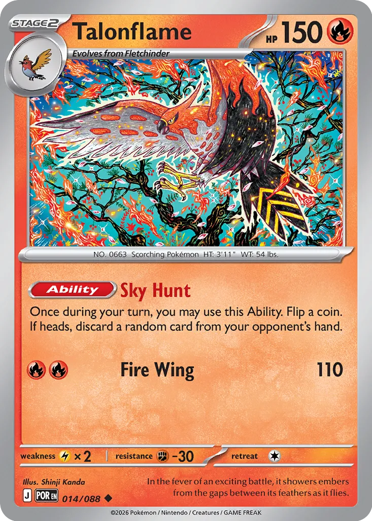 Talonflame 014/088 ME04