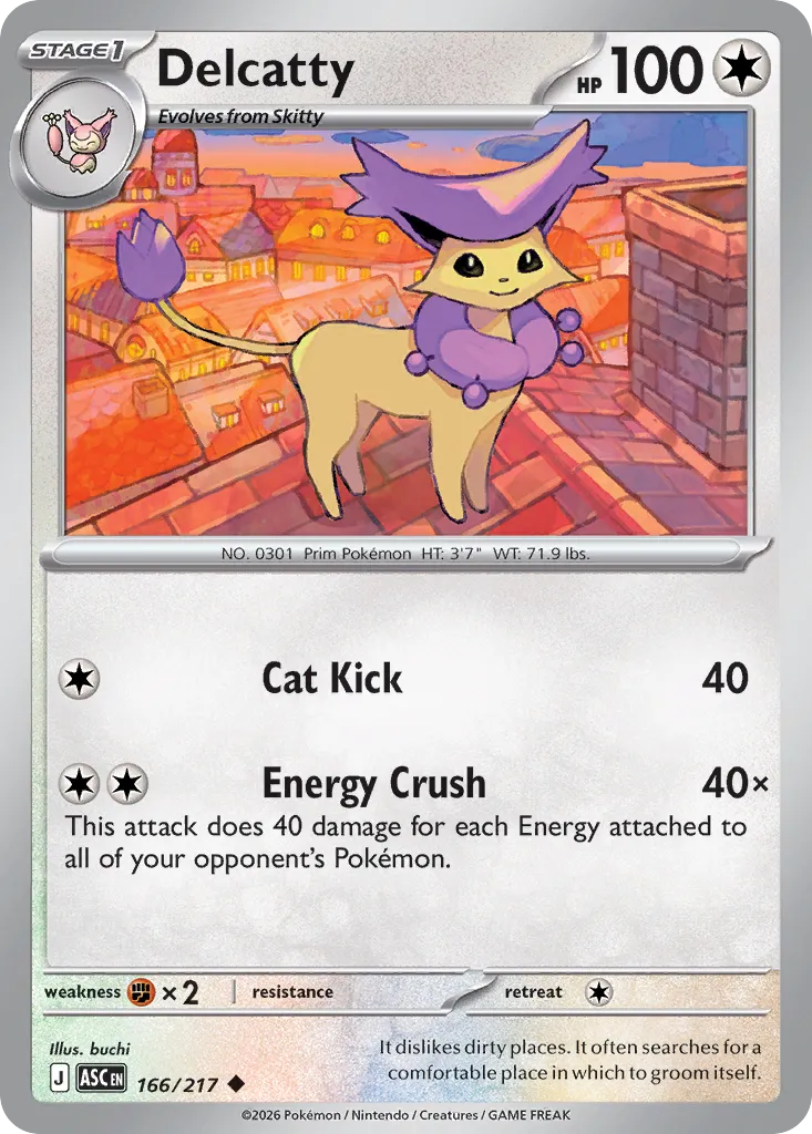 Delcatty 166/217 ME03