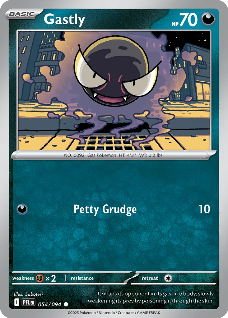 Gastly 054/094 ME02