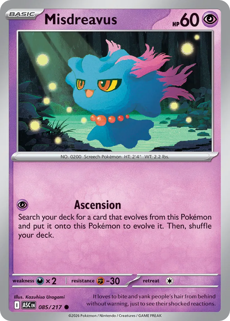 Misdreavus 085/217 ME03