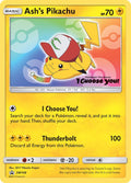 Ash’s Pikachu SM108 SEALED Sun&Moon Promo English NM