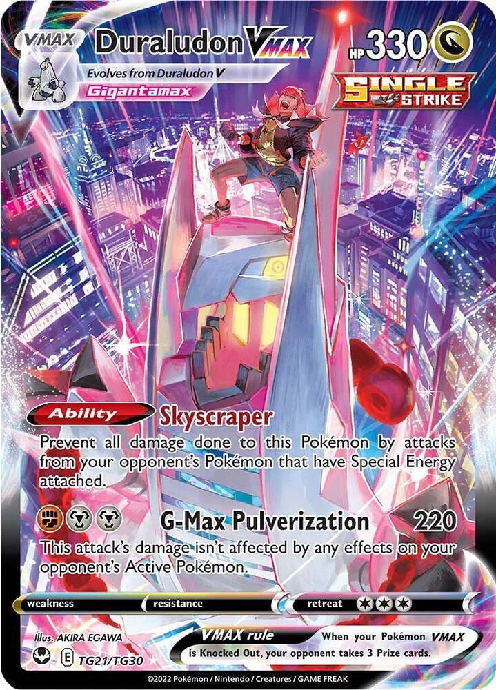 Duraludon VMAX TG21 Silver Tempest English NM